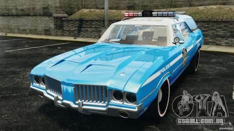 Oldsmobile Vista Cruiser 1972 Police v1.0 [ELS] para GTA 4