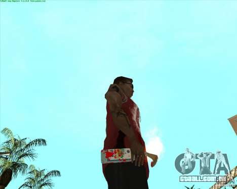 Blood Weapons Pack para GTA San Andreas