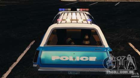 Oldsmobile Vista Cruiser 1972 Police v1.0 [ELS] para GTA 4