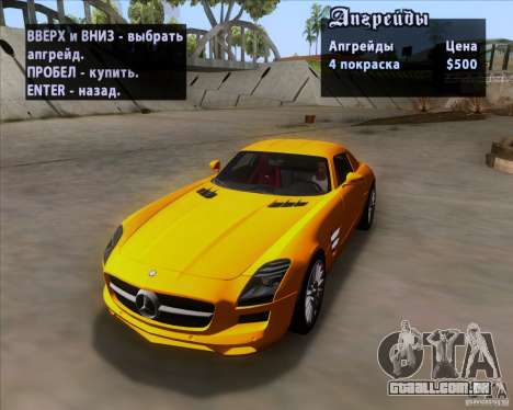 Mercedes-Benz SLS AMG V12 TT Black Revel para GTA San Andreas