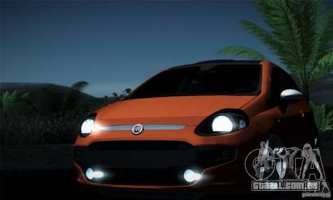 Fiat Punto Evo 2010 Edit para GTA San Andreas