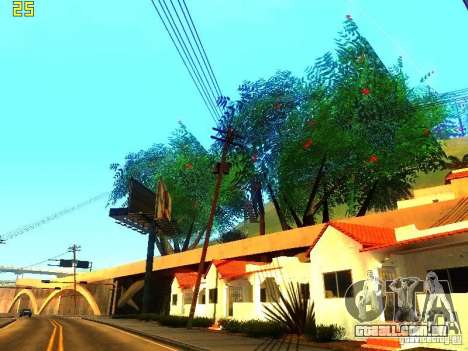 Vegetação perfeita v. 2 para GTA San Andreas