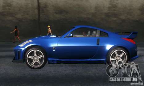 Nissan 350Z Varis para GTA San Andreas