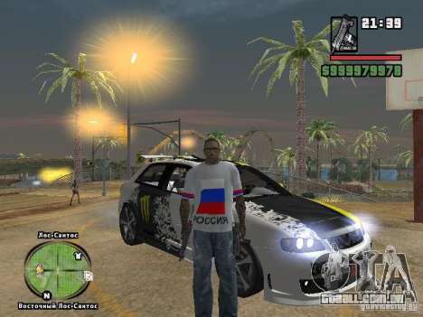 Futebol na Rússia para GTA San Andreas