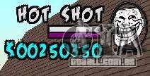 HUD by Hot Shot para GTA San Andreas