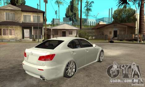 Lexus IS F 2009 para GTA San Andreas