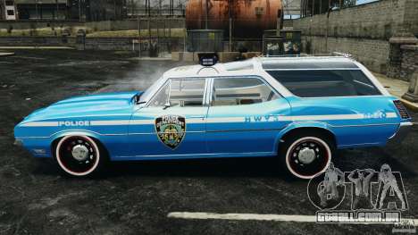 Oldsmobile Vista Cruiser 1972 Police v1.0 [ELS] para GTA 4