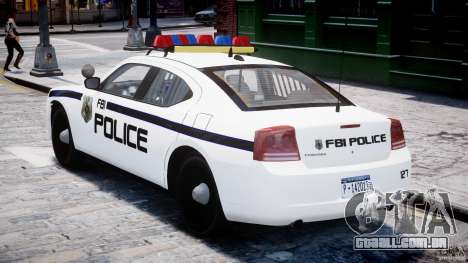 Dodge Charger FBI Police para GTA 4