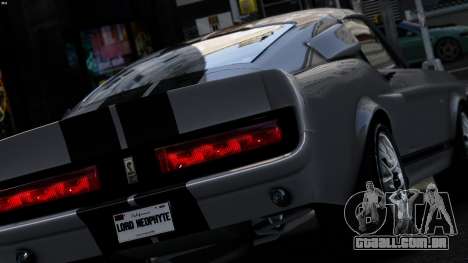 Ford Shelby Mustang GT500 Eleanor para GTA 4