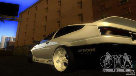 Toyota AE86 Trueno Touge Drift para GTA San Andreas