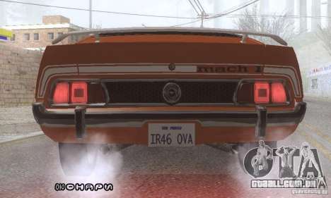 Ford Mustang Mach1 1973 para GTA San Andreas