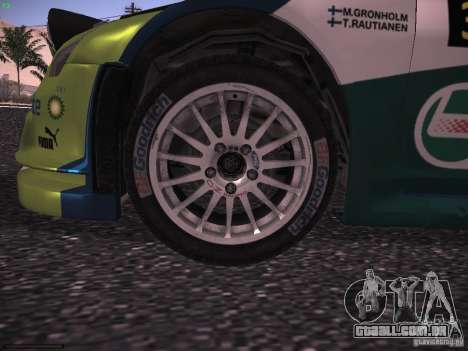 Ford Focus RS WRC 2006 para GTA San Andreas