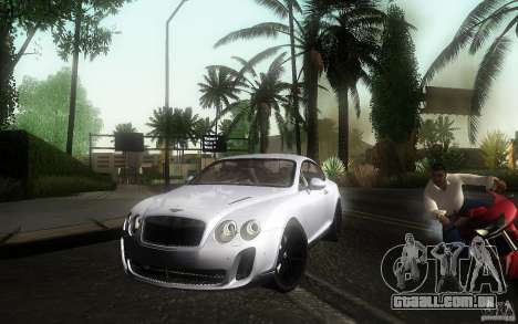 Bentley Continental SS para GTA San Andreas