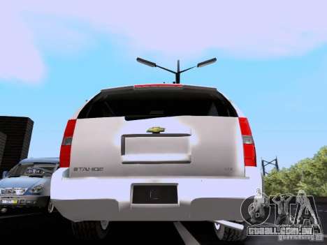 Chevrolet Tahoe LTZ 2013 para GTA San Andreas
