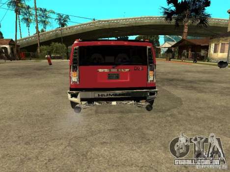 Hummer H2 Diablo para GTA San Andreas