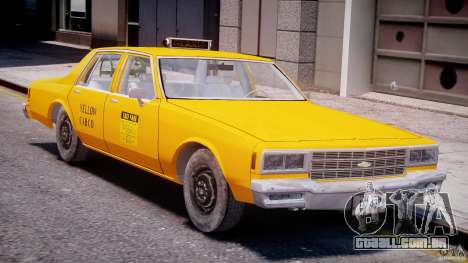 Chevrolet Impala Taxi 1983 [Final] para GTA 4