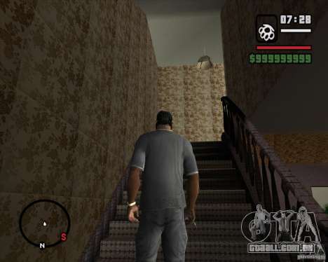 Substituindo o CJeâ casa toda para GTA San Andreas