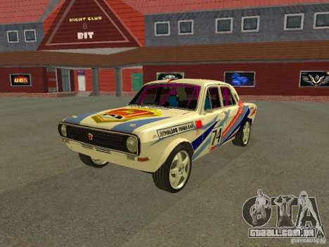 Volga GAZ 24-10 Rally para GTA San Andreas