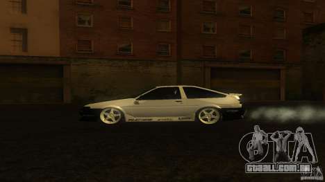 Toyota AE86 Trueno Touge Drift para GTA San Andreas