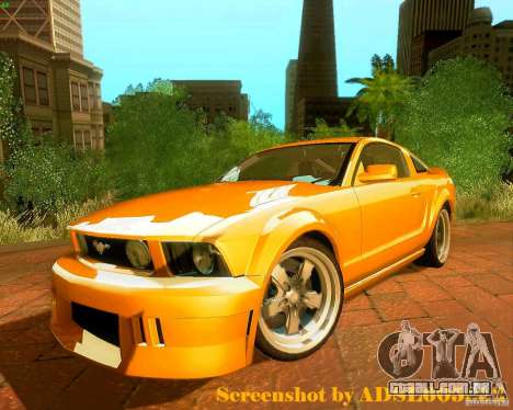 Ford Mustang GT 2005 Tunable para GTA San Andreas