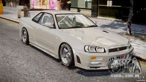 Nissan Skyline R34 Nismo para GTA 4