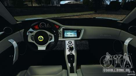 Lotus Evora 2009 v1.0 para GTA 4