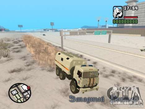 KAMAZ MES versão 2 para GTA San Andreas