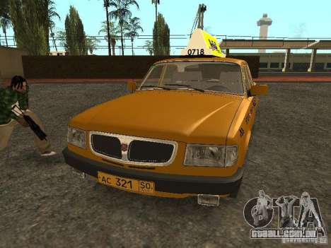 GAZ 3110 táxi para GTA San Andreas