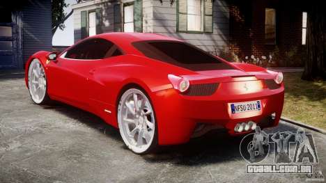 Ferrari 458 Italia Dub Edition para GTA 4