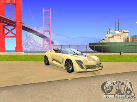 Bertone Mantide para GTA San Andreas