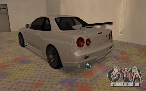 Nissan Skyline R34 para GTA San Andreas