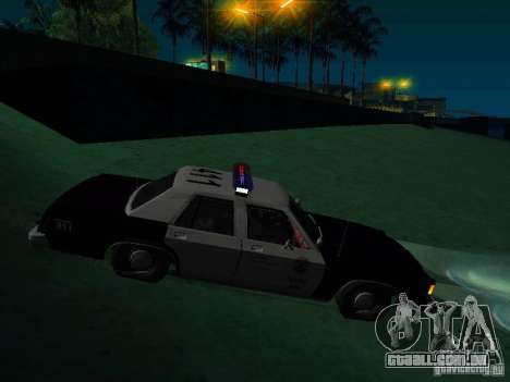 Ford Crown Victoria LTD 1992 SFPD para GTA San Andreas