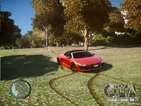 Audi R8 Spyder 5.2 FSI Quattro V4 [EPM] para GTA 4