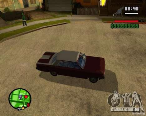 Mercury Mascarpone para GTA San Andreas