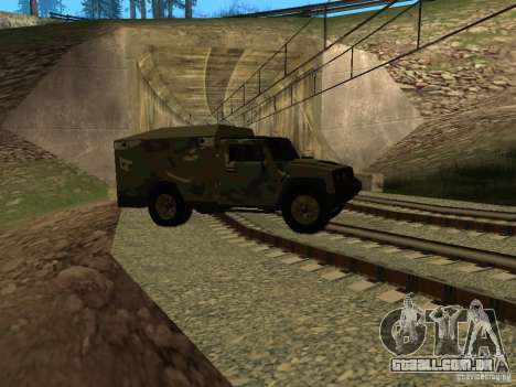 Hummer H2 Army para GTA San Andreas
