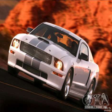 Telas de carregamento, no estilo do Ford Mustang para GTA San Andreas