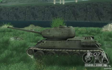 T-34-85 do jogo COD World at War para GTA San Andreas