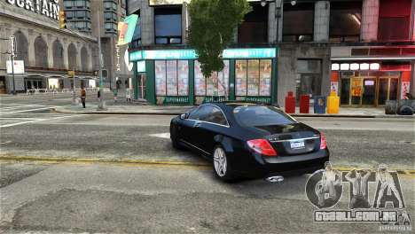 Mercedes-Benz CL65 AMG v1.5 para GTA 4