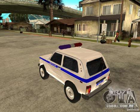 VAZ 2121 polícia para GTA San Andreas
