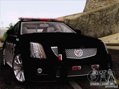 Cadillac CTS-V Police Car para GTA San Andreas
