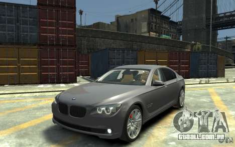 BMW ActiveHybrid 7 2010 para GTA 4