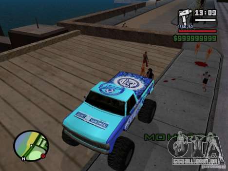 Um monstro no estilo do FC ZENIT para GTA San Andreas