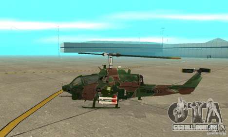 AH-1 super cobra para GTA San Andreas