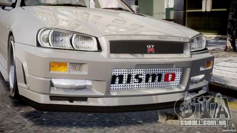 Nissan Skyline R34 Nismo para GTA 4