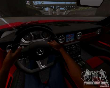 Mercedes-Benz SLS AMG V12 TT Black Revel para GTA San Andreas