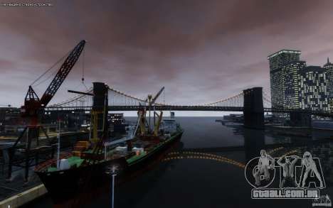 Telas de menu e inicialização de Liberty City em para GTA San Andreas