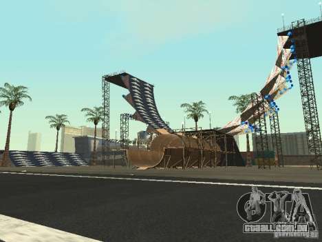 Drift track and stund map para GTA San Andreas