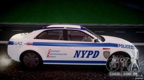 Carbon Motors E7 Concept Interceptor NYPD [ELS] para GTA 4