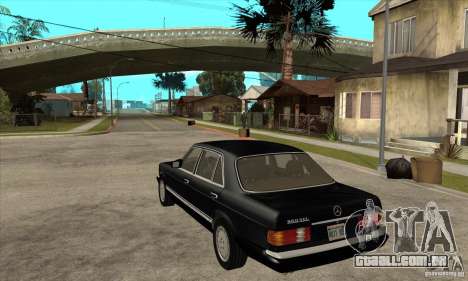 Mercedes Benz W126 560 v1.1 para GTA San Andreas