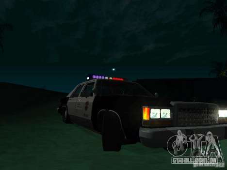 Ford Crown Victoria LTD 1992 SFPD para GTA San Andreas